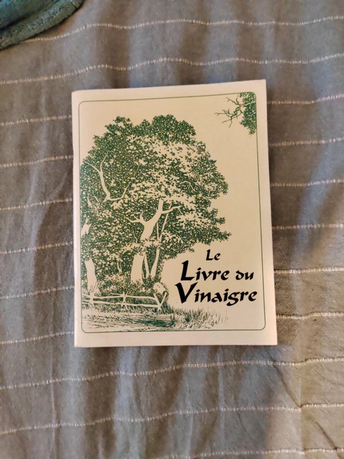 Le livre du vinaigre