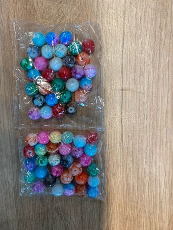 Lot de 60 perles