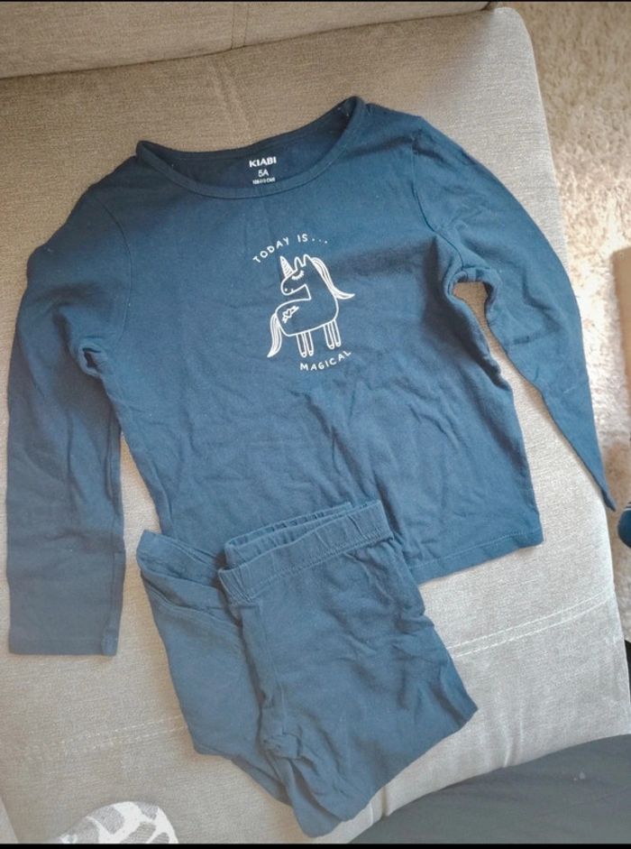 Pyjama bleu marine - photo numéro 3