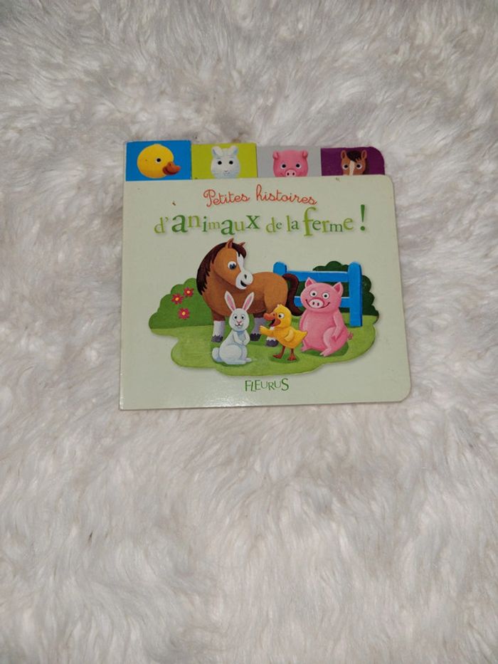Livre animaux de la ferme