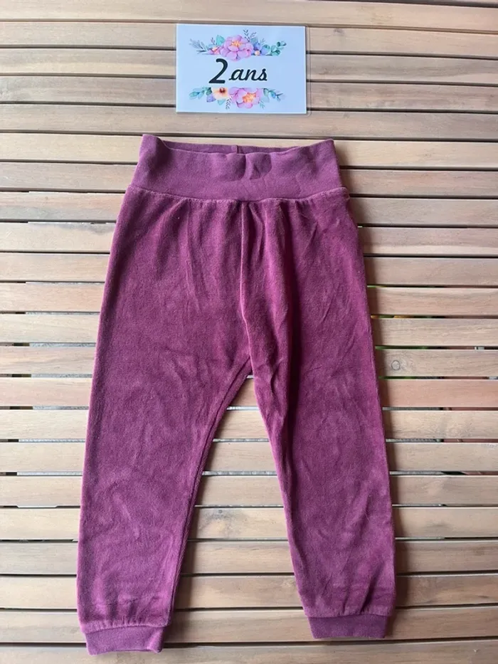 Pantalon jogging velours lupilu 2 ans