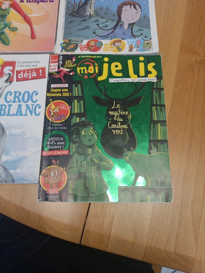 Lot de 4 livres " je lis déjà" et "Moi je lis" - photo numéro 5