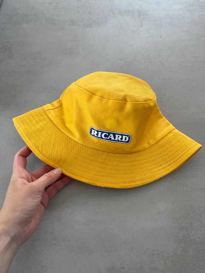 Bob chapeau Ricard jaune
