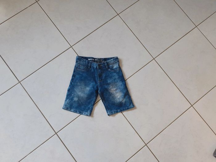 Bermuda en jean garçon 10 ans CA1