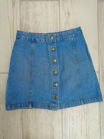 Mini jupe en jean