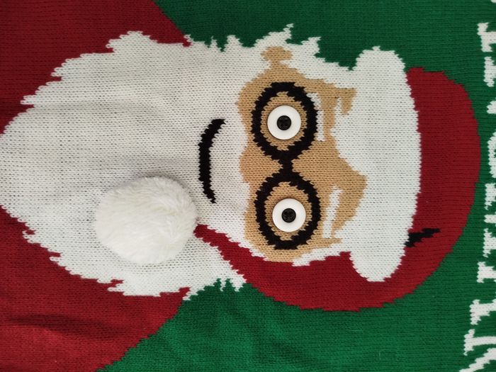 Pull moche de Noël homme taille.S vert - photo numéro 3