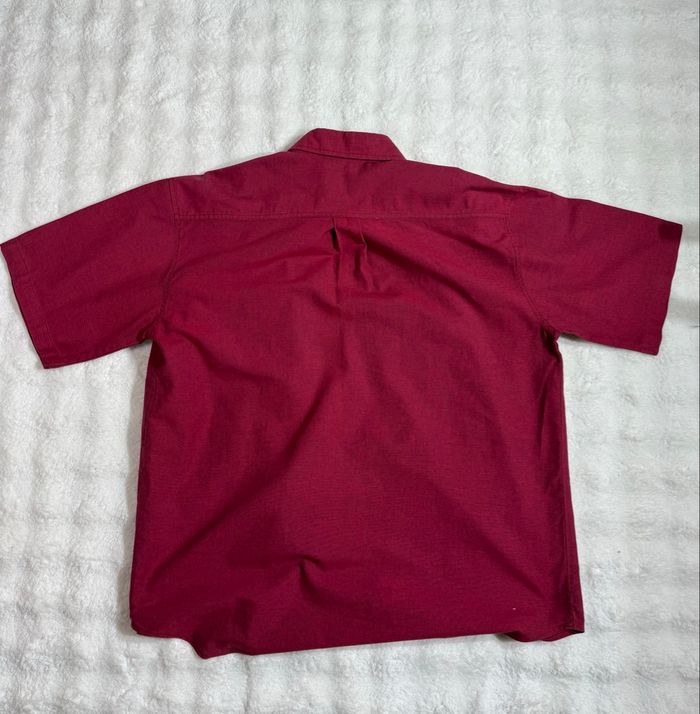 Ralph Lauren chemise bordeaux manches courtes - photo numéro 3