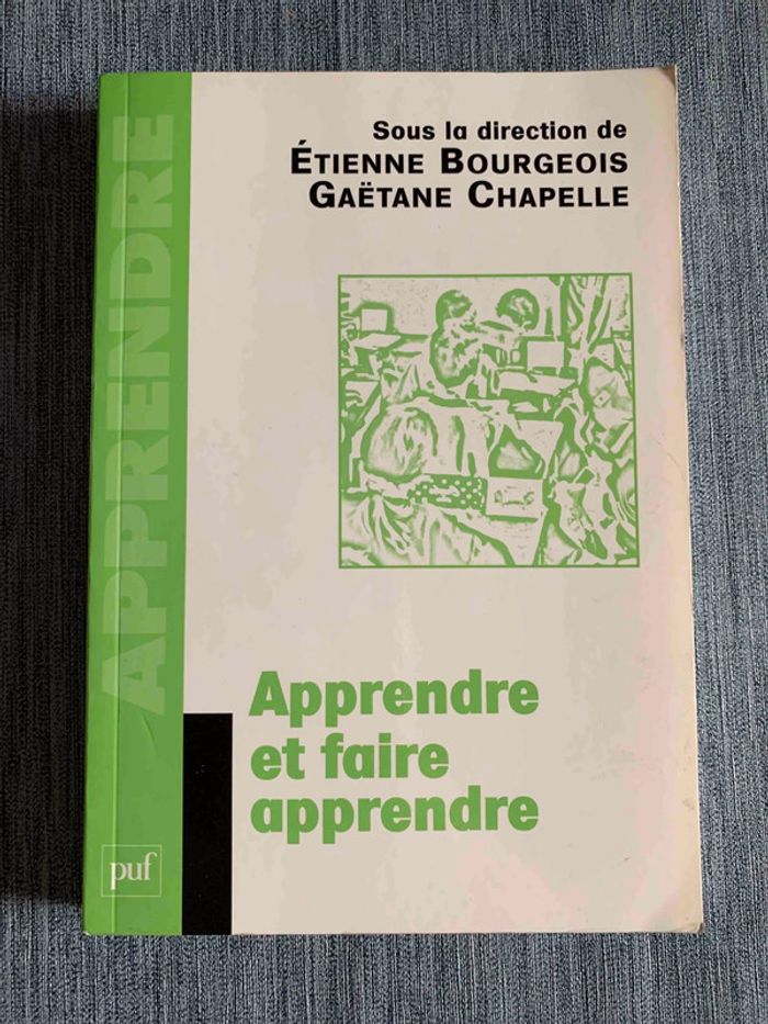 Apprendre et faire apprendre