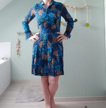 Superbe robe à fleurs vintage de la marque Negra boutique taille S