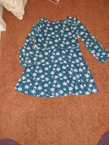 Robe effet velours