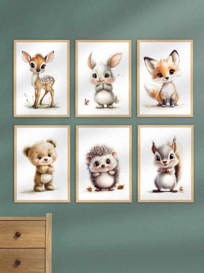 Affiches – Posters Lot de 6 - Neuf - ref 53