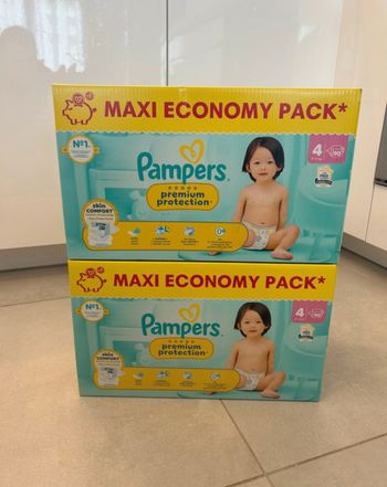 Pampers 4 Premium 2 cartons 