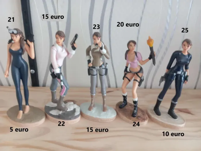 figurines lara croft - photo numéro 5