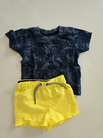 Ensemble short 6mois