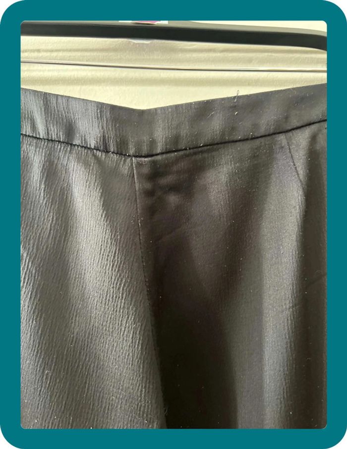 Pantalon casual effet satin vintage taille 38 - Anne Fontaine - photo numéro 5