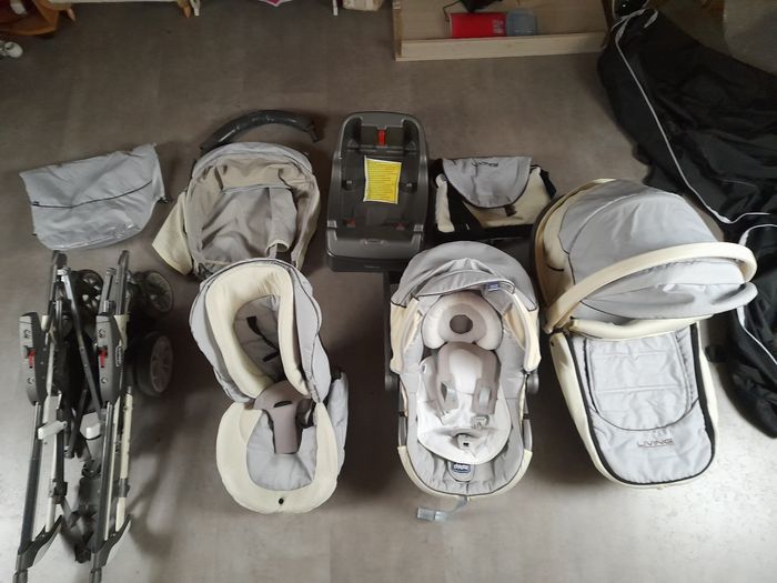 Poussette chicco trio