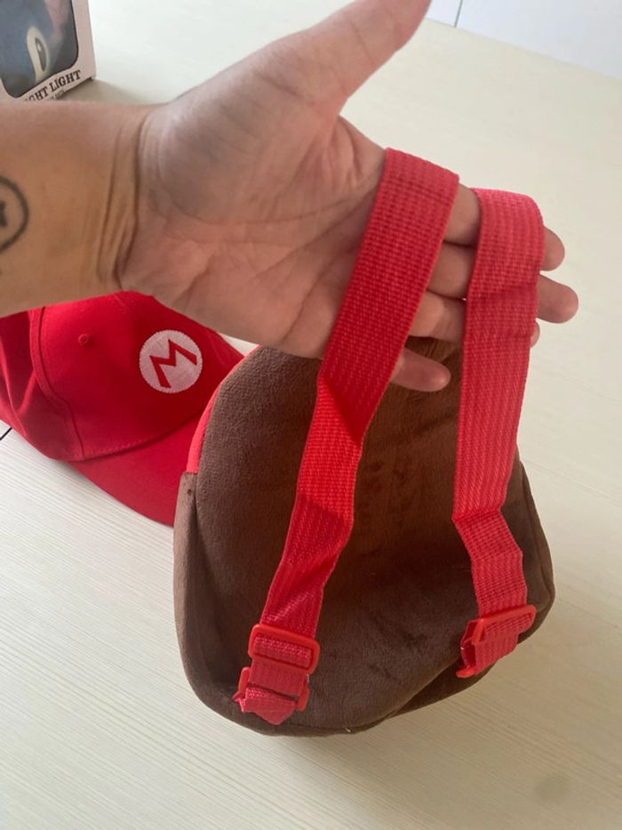 Ensemble casquette et sac à dos Mario idéal pour l’école - photo numéro 7