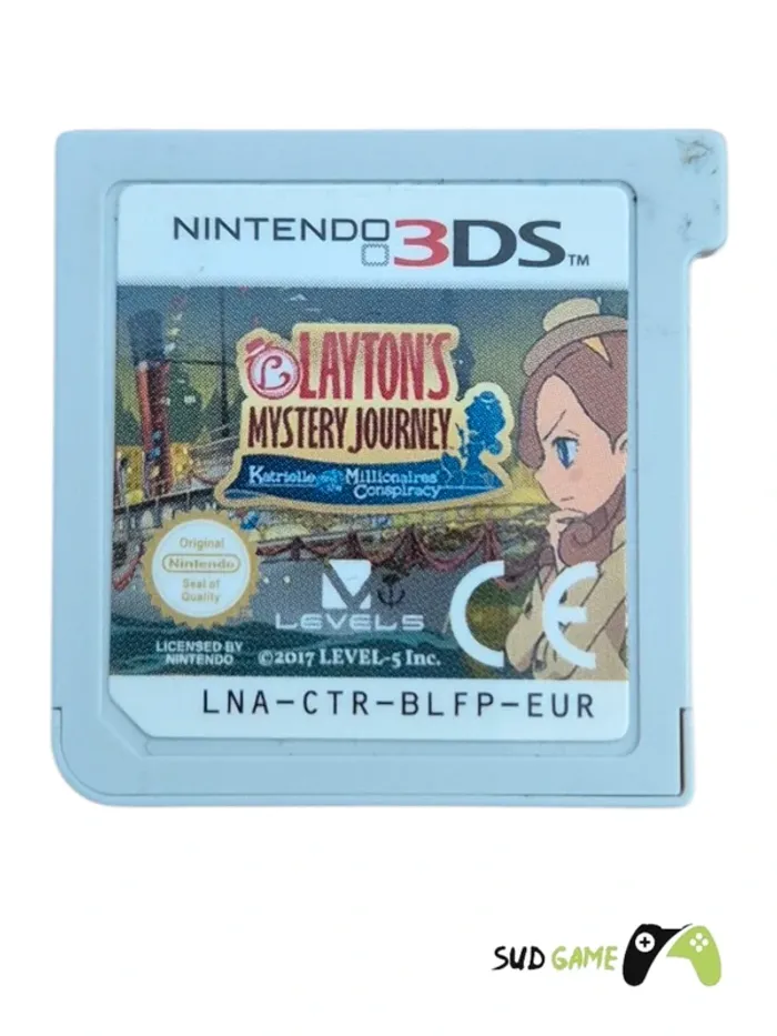 Jeu de Nintendo 3DS en loose " L'aventure Layton mystery journey"