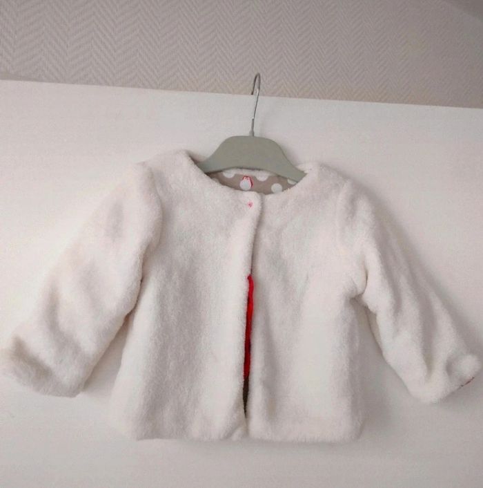 (a) veste fourrure blanche Obaibi - photo numéro 2