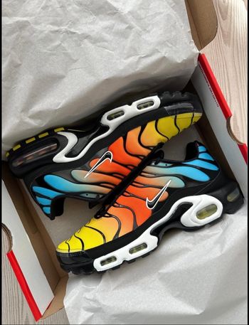 Nike tn jaune rouge bleu 36