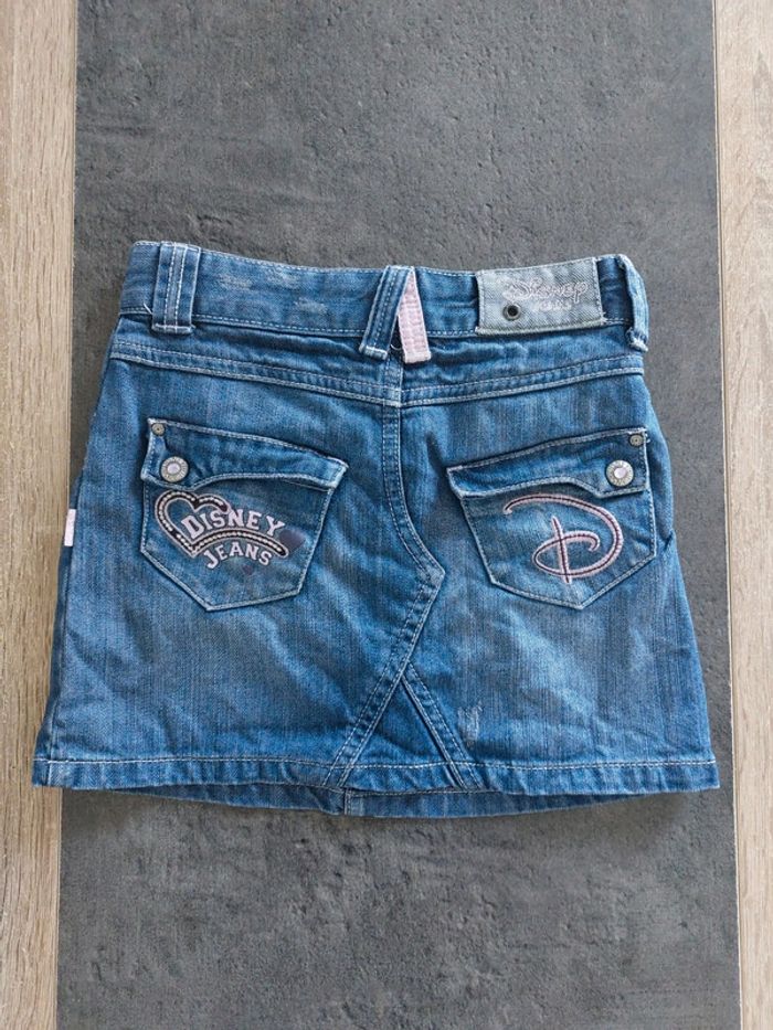 Jupe en jean Disney 💯% coton réglable 👧 7ans - photo numéro 5