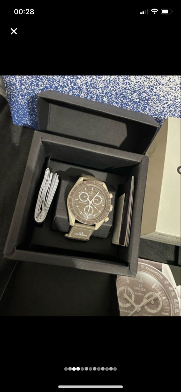 Montre Omega X swatch moonswatch mission to earth modèle santé - photo numéro 2