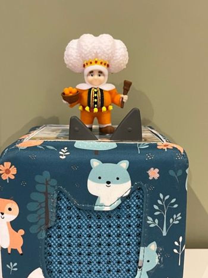 Figurine Gilles de Binche Carnaval pour tonie créatif