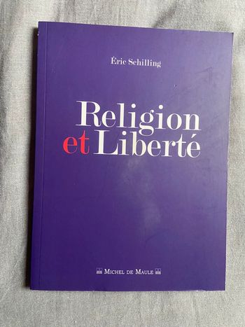 Livre religion et liberté