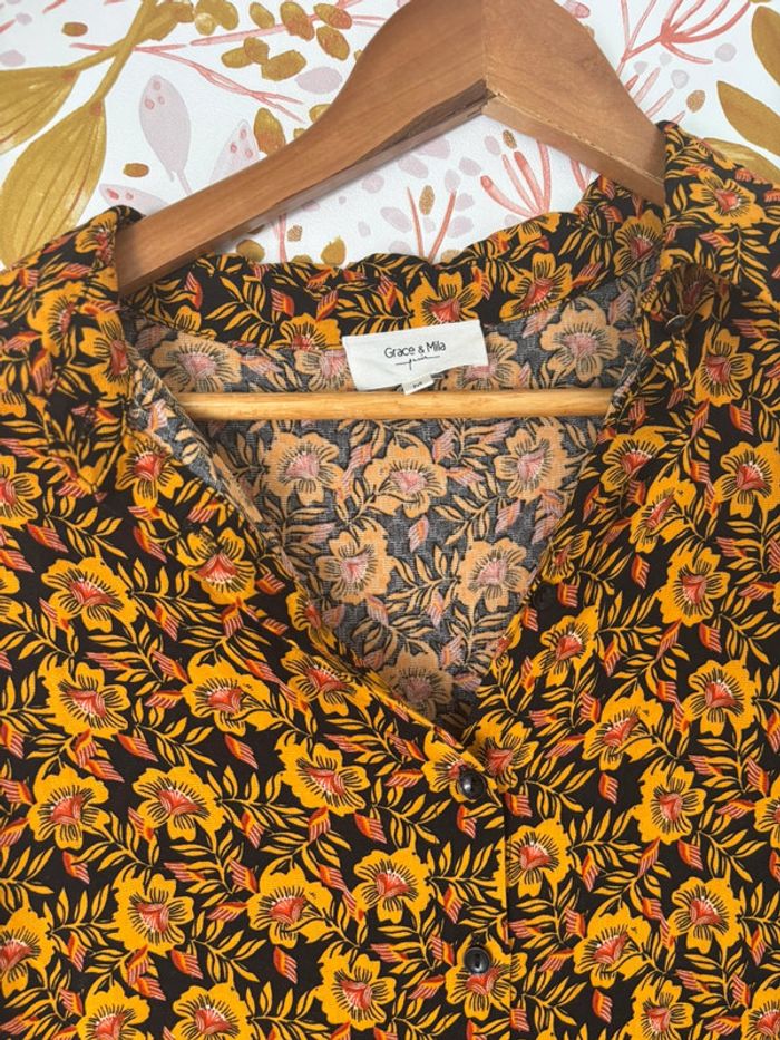 Robe longue fleurie grâce et Mila - photo numéro 2