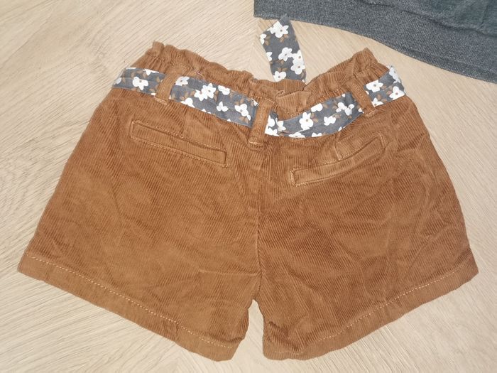 Short velour côtelé - photo numéro 3