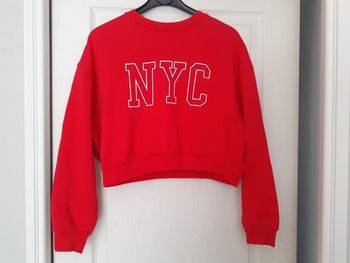 Sweat rouge taille XS