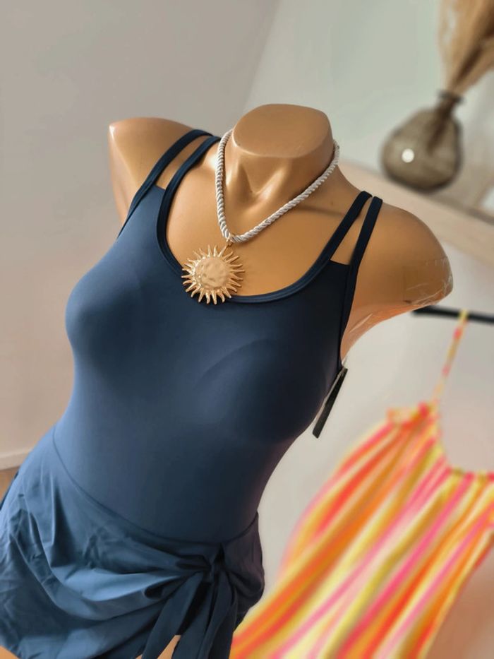 Maillot de bain robe 1 pièce - Taille S - photo numéro 3