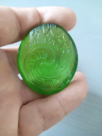 Vaiana Moana Pierre verte cœur de te fiti