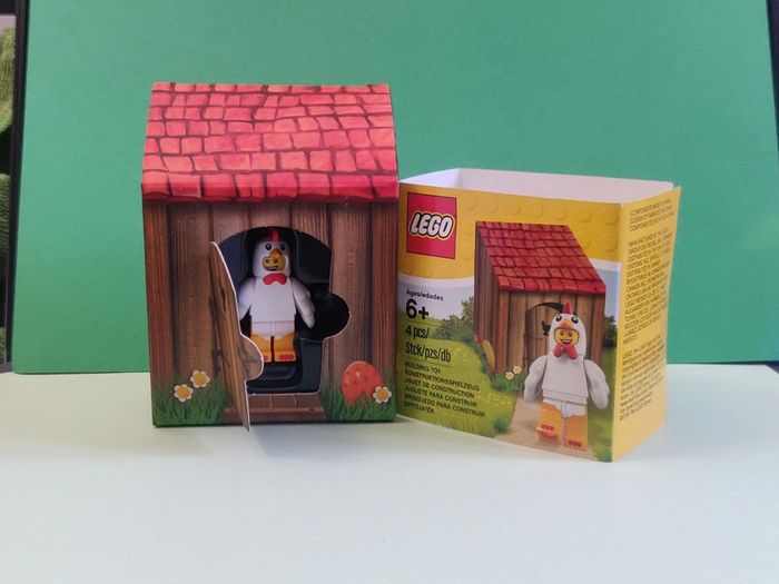 Minifig Lego poulet, en boîte - vrai Lego - photo numéro 8