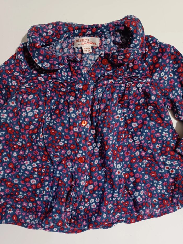 Blouse manches longues fluide DPAM 9 mois - photo numéro 3