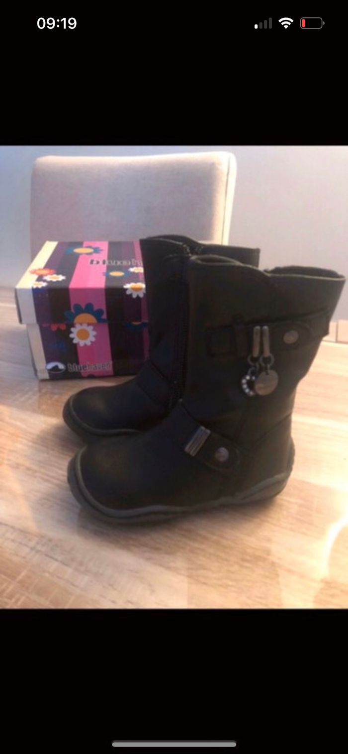 Bottes bluehaven noires