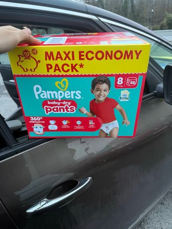 Pampers pants taille 8