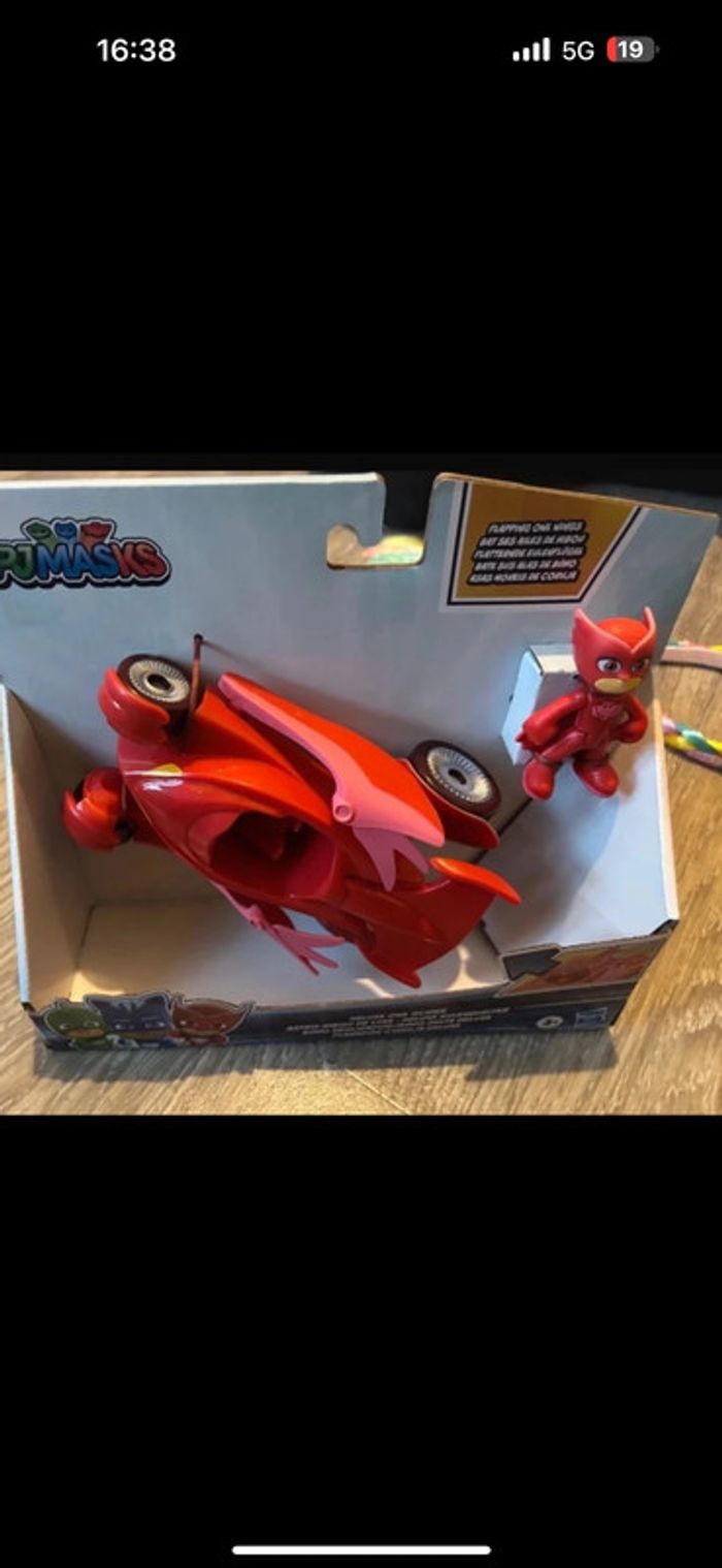 PJ Masks - Astro Hibou et sa voiture Deluxe neuve (Hasbro) - photo numéro 6
