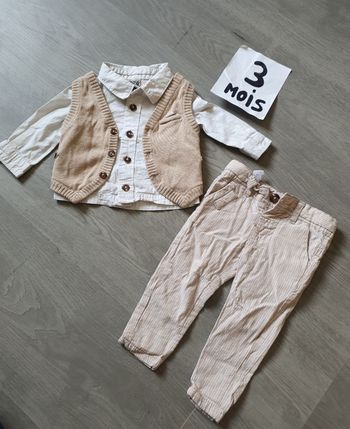Ensemble 3 pièces 3mois
