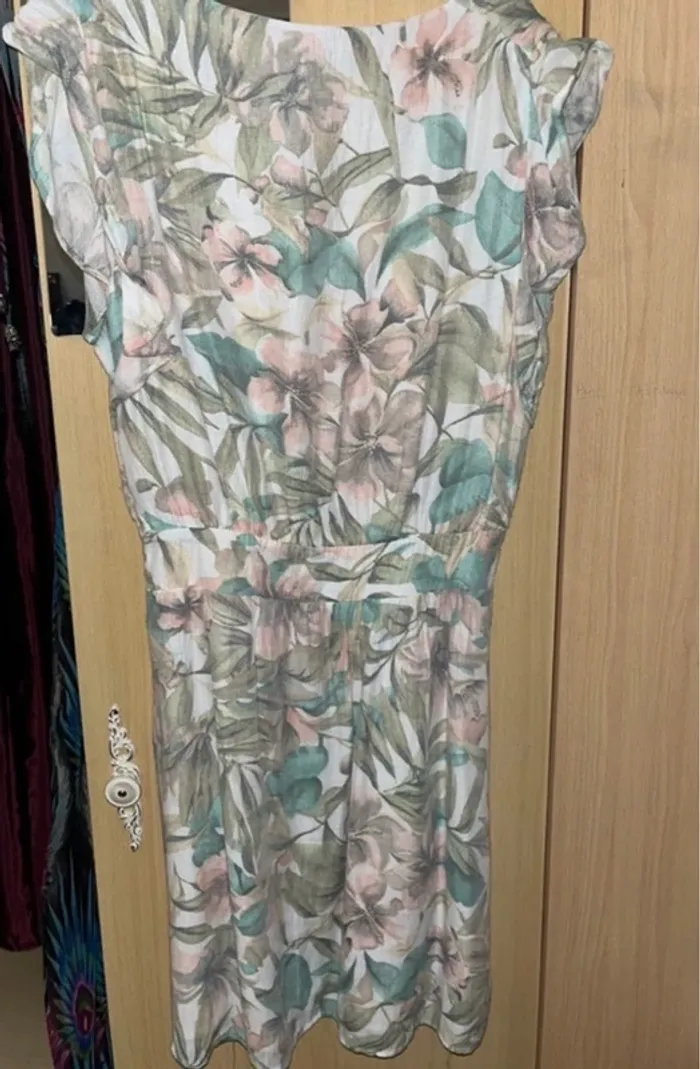 Robe midi fleurie été - photo numéro 2