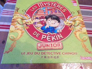 Jeu de société Les Mystères de Pékin Junior - Le Jeu du Détective Chinois Lansay