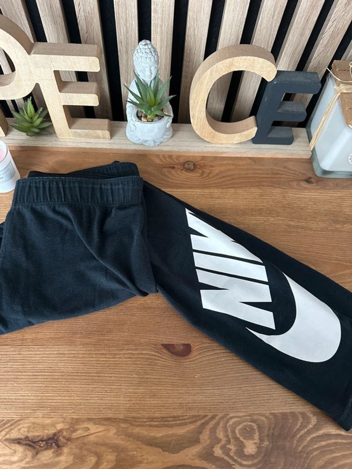 Legging noir et blanc Nike 10/12 ans