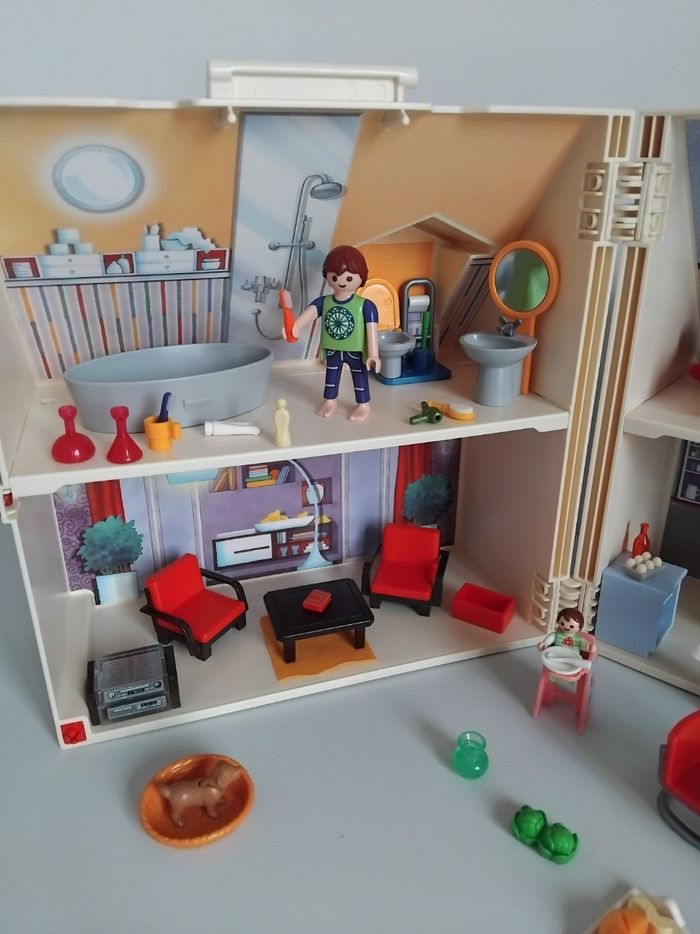 PLAYMOBIL Maison Transportable avec Meubles 🏡 - photo numéro 2