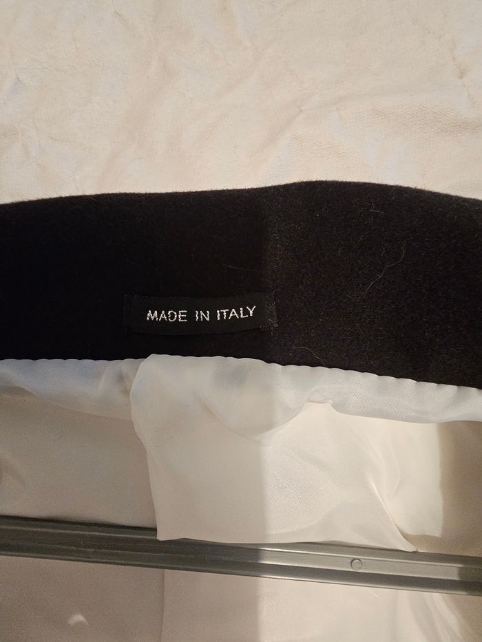 Manteau blanc & noir à capuche taille XL - photo numéro 4