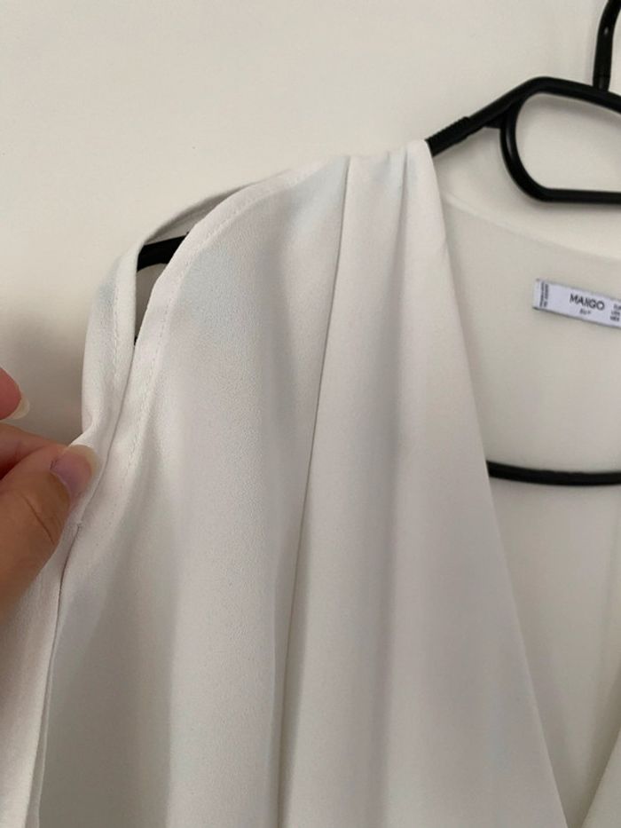 Combinaison noire et blanche Mango taille XS - photo numéro 5