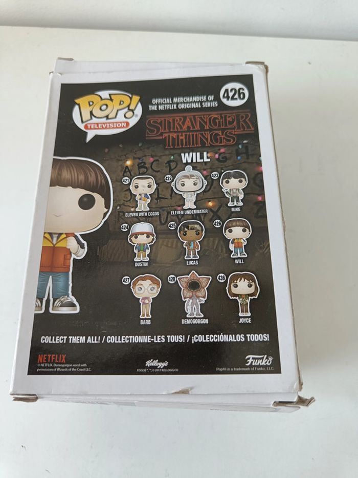 Figurine Pop 426 • Will - Stranger Things boite abimé - photo numéro 3
