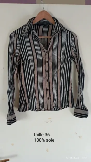 Chemise soie