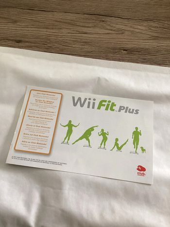 carte Nintendo wii club nintendo VIP non gratter wii fit plus