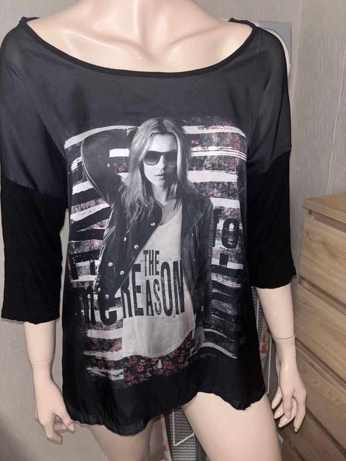 T shirt noir - photo numéro 3