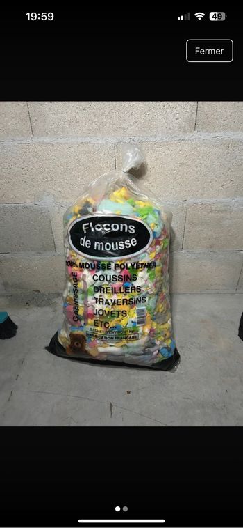 Flocon de mousse